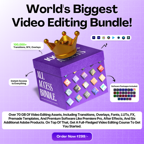 Biggest Video Editing Bundle