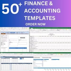 Accounting & Finance Excel Templates Bundle