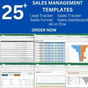 Sales Management Templates Bundle